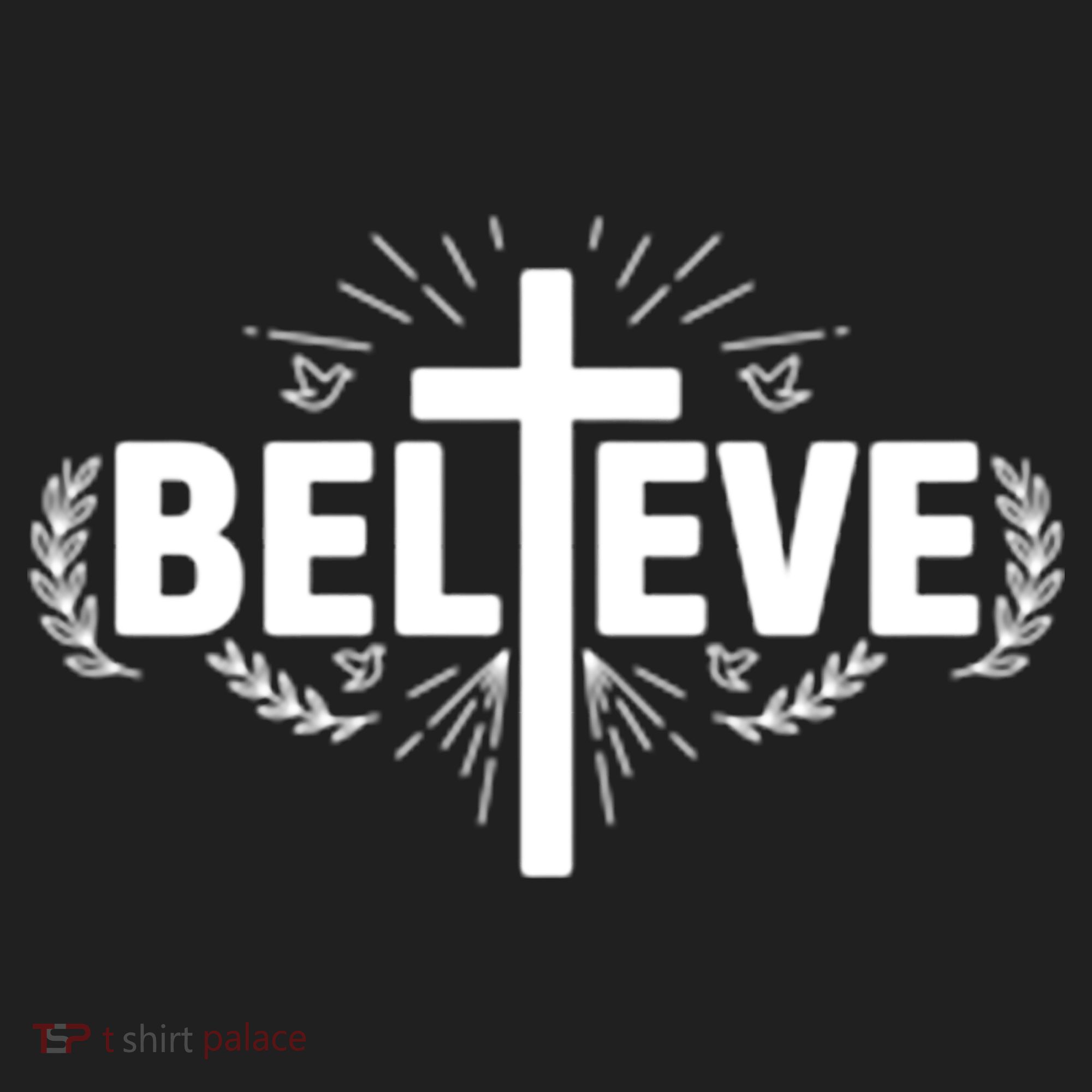 Believe Cross Christian Jesus Christ Christians Beanie