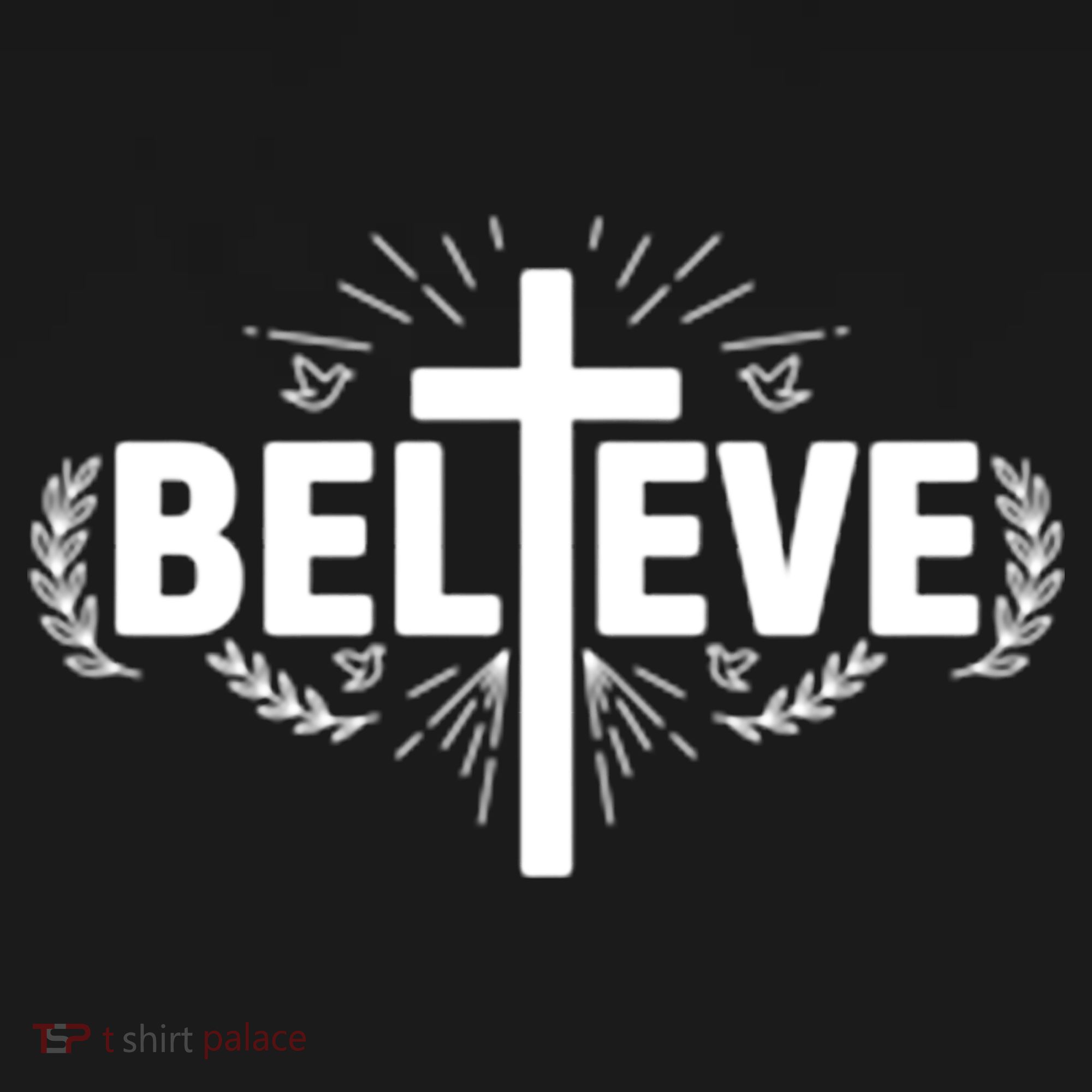 Believe Cross Christian Jesus Christ Christians Mousepad