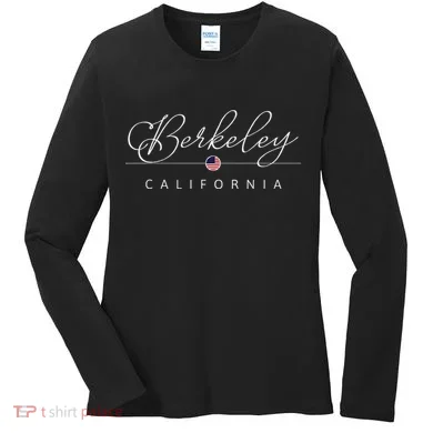 Berkeley California Ca On Berkeley Women's Long Sleeve Shirt