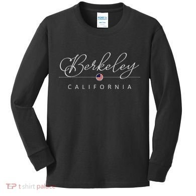 Berkeley California Ca On Berkeley Kids Long Sleeve Shirt