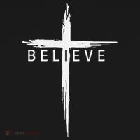 Believe Christian Cross Jesus Christ Christians Women's Hoodie thumb 2