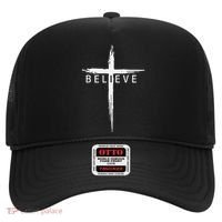 Believe Christian Cross Jesus Christ Christians Hat thumb 0