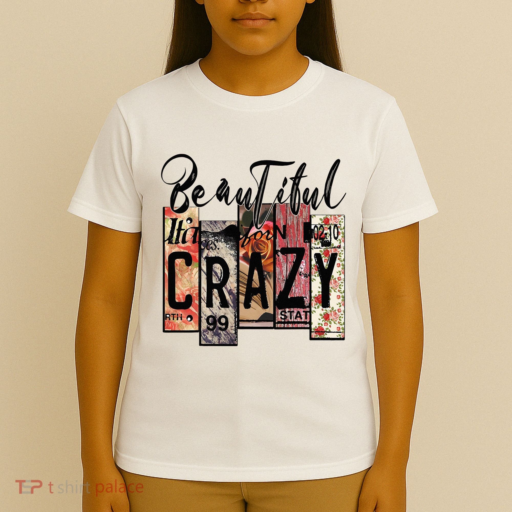 Beautiful Crazy Country Music Western Cowgirl Rodeo T-Shirt