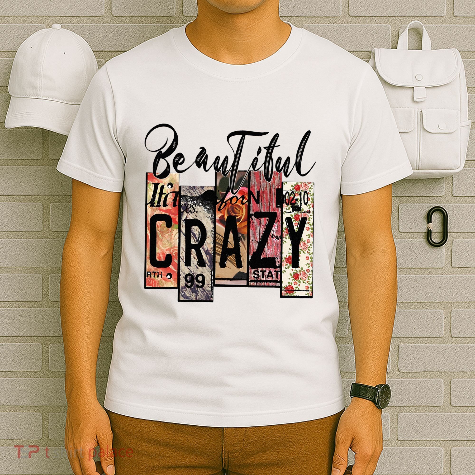 Beautiful Crazy Country Music Western Cowgirl Rodeo T-Shirt