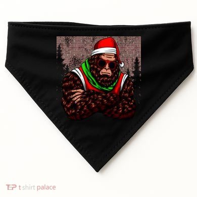 Bigfoot Christmas Cheer USA-Made Doggie Bandana