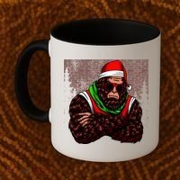 Bigfoot Christmas Cheer Coffee Mug thumb 2