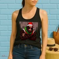 Bigfoot Christmas Cheer Women's Tank Top thumb 2