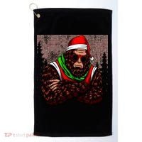 Bigfoot Christmas Cheer Golf Towel thumb 0
