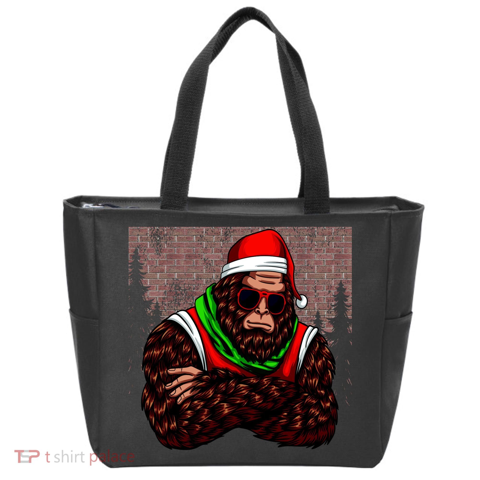 Bigfoot Christmas Cheer Tote Bag