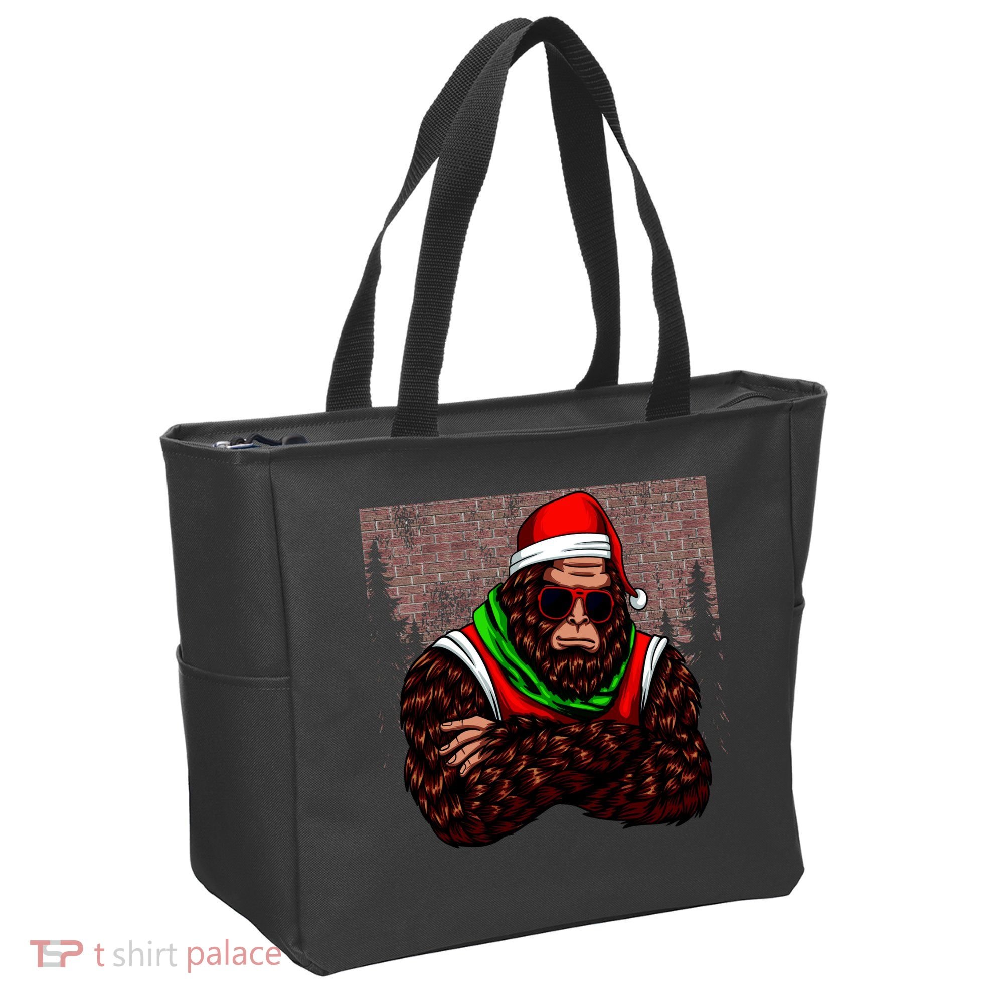 Bigfoot Christmas Cheer Tote Bag