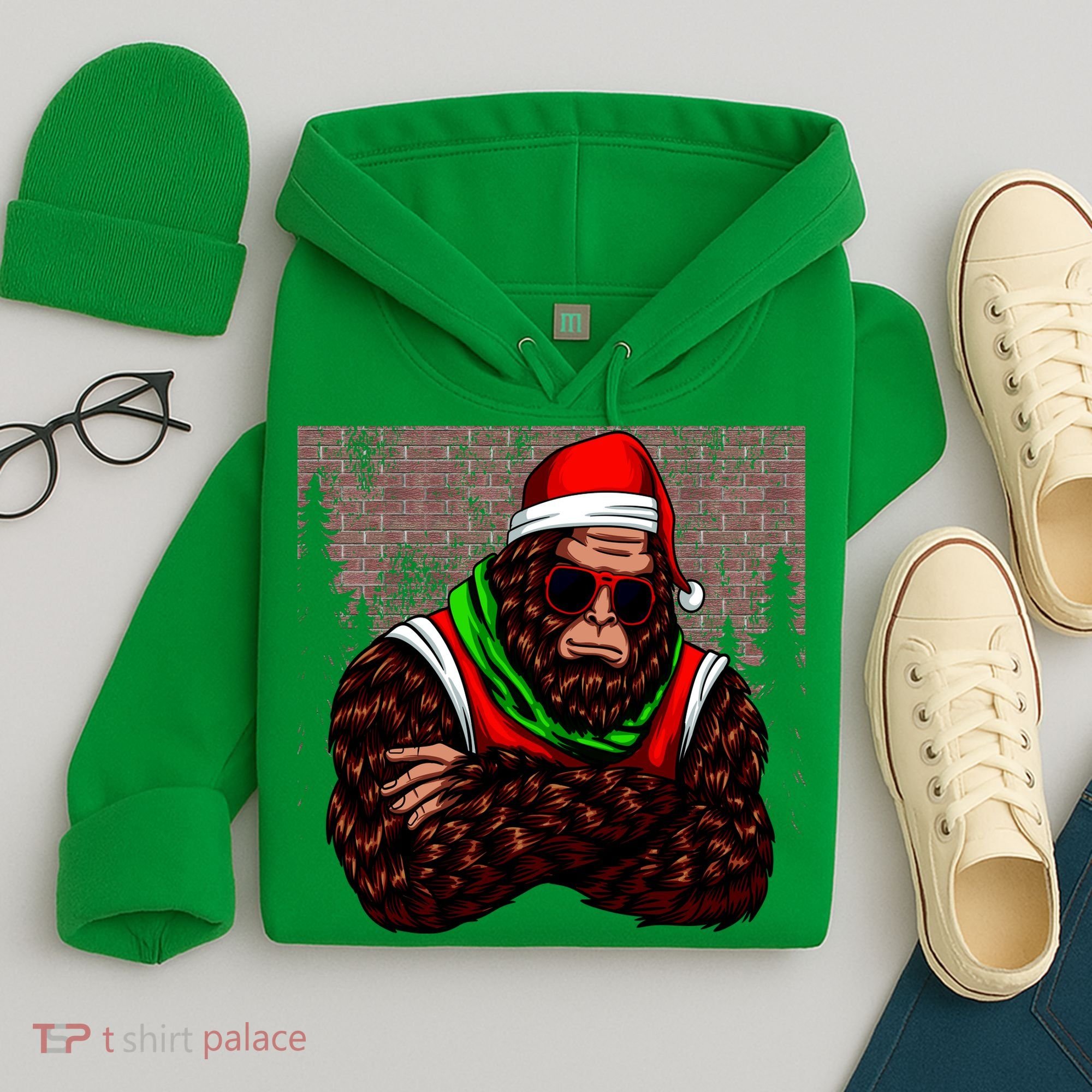 Bigfoot Christmas Cheer Hoodie