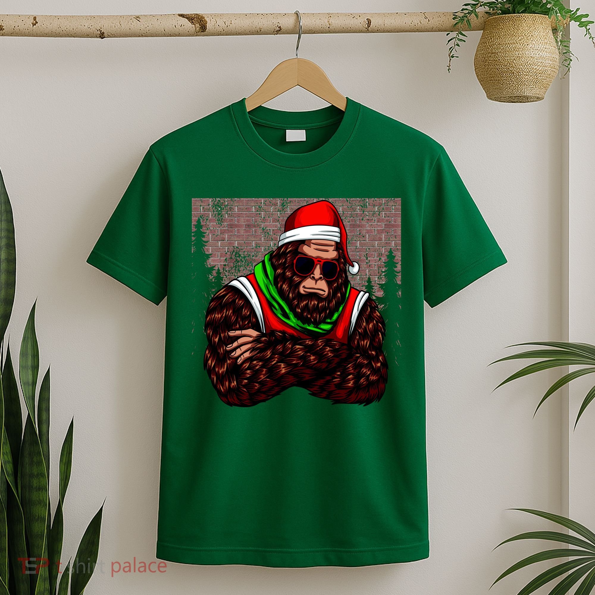 Bigfoot Christmas Cheer T-Shirt