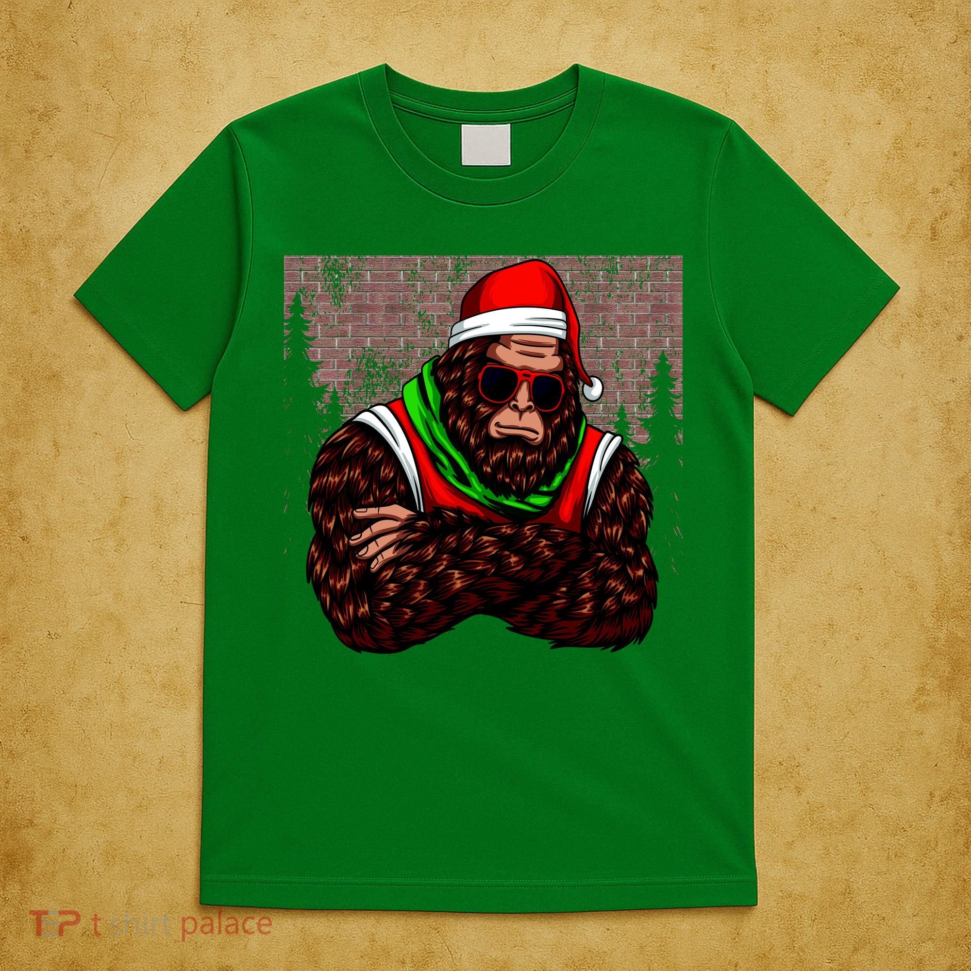 Bigfoot Christmas Cheer T-Shirt