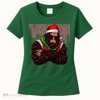Bigfoot Christmas Cheer Women's T-Shirt thumb 0