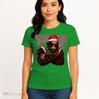 Bigfoot Christmas Cheer Women's T-Shirt thumb 4