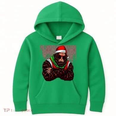 Bigfoot Christmas Cheer Kids Hoodie