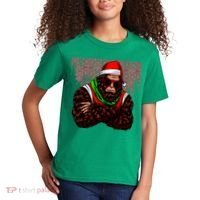 Bigfoot Christmas Cheer Kids T-Shirt thumb 2