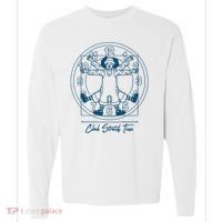 Big Comfy Couch Clock Stretch Time Comfort Colors Heavyweight Long Sleeve T-Shirt thumb 0