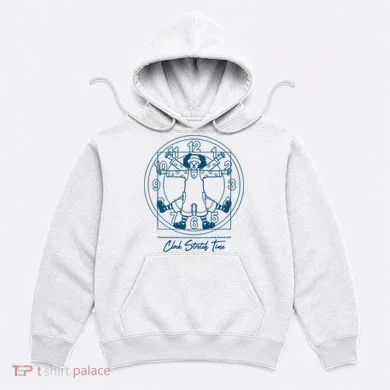 Big Comfy Couch Clock Stretch Time Hoodie