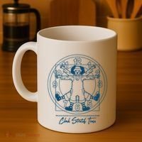Big Comfy Couch Clock Stretch Time Coffee Mug thumb 4