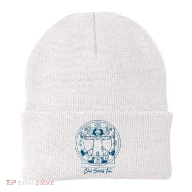 Big Comfy Couch Clock Stretch Time Beanie