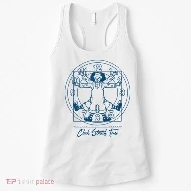 Big Comfy Couch Clock Stretch Time Women's Tank Top