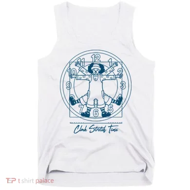 Big Comfy Couch Clock Stretch Time Tank Top