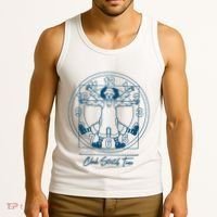 Big Comfy Couch Clock Stretch Time Tank Top thumb 3