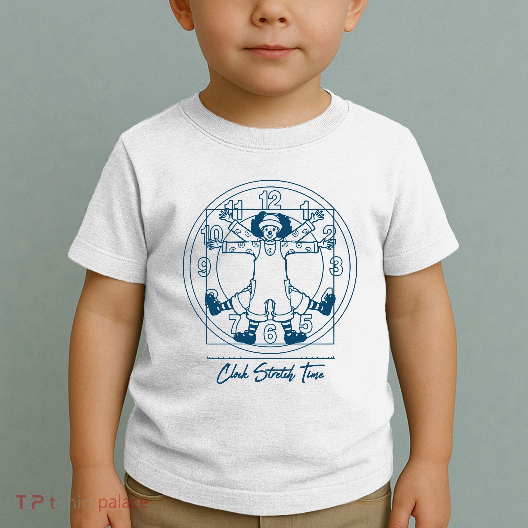 Big Comfy Couch Clock Stretch Time Toddler T-Shirt