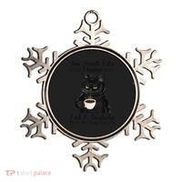 Black Cat Coffee You Smell Like Drama And A Headache Ornament thumb 0