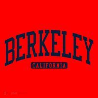 Berkeley California Ca College Style Santa Hat thumb 1