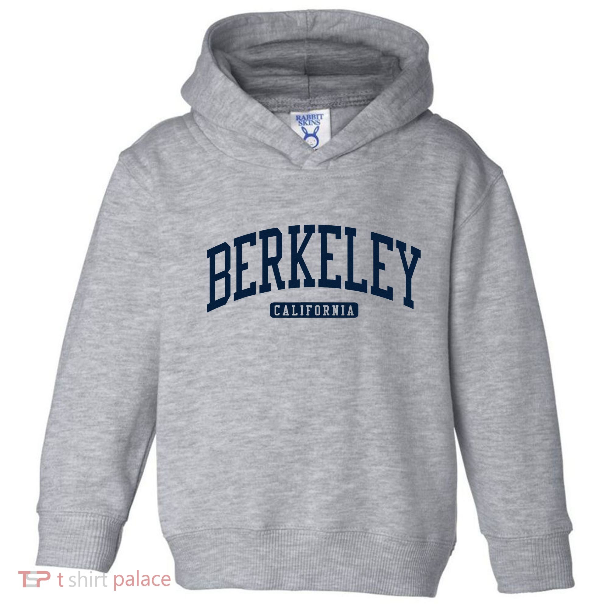 Berkeley California Ca College Style Toddler Hoodie