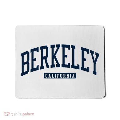 Berkeley California Ca College Style Mousepad