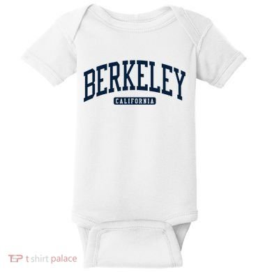 Berkeley California Ca College Style Baby Bodysuit