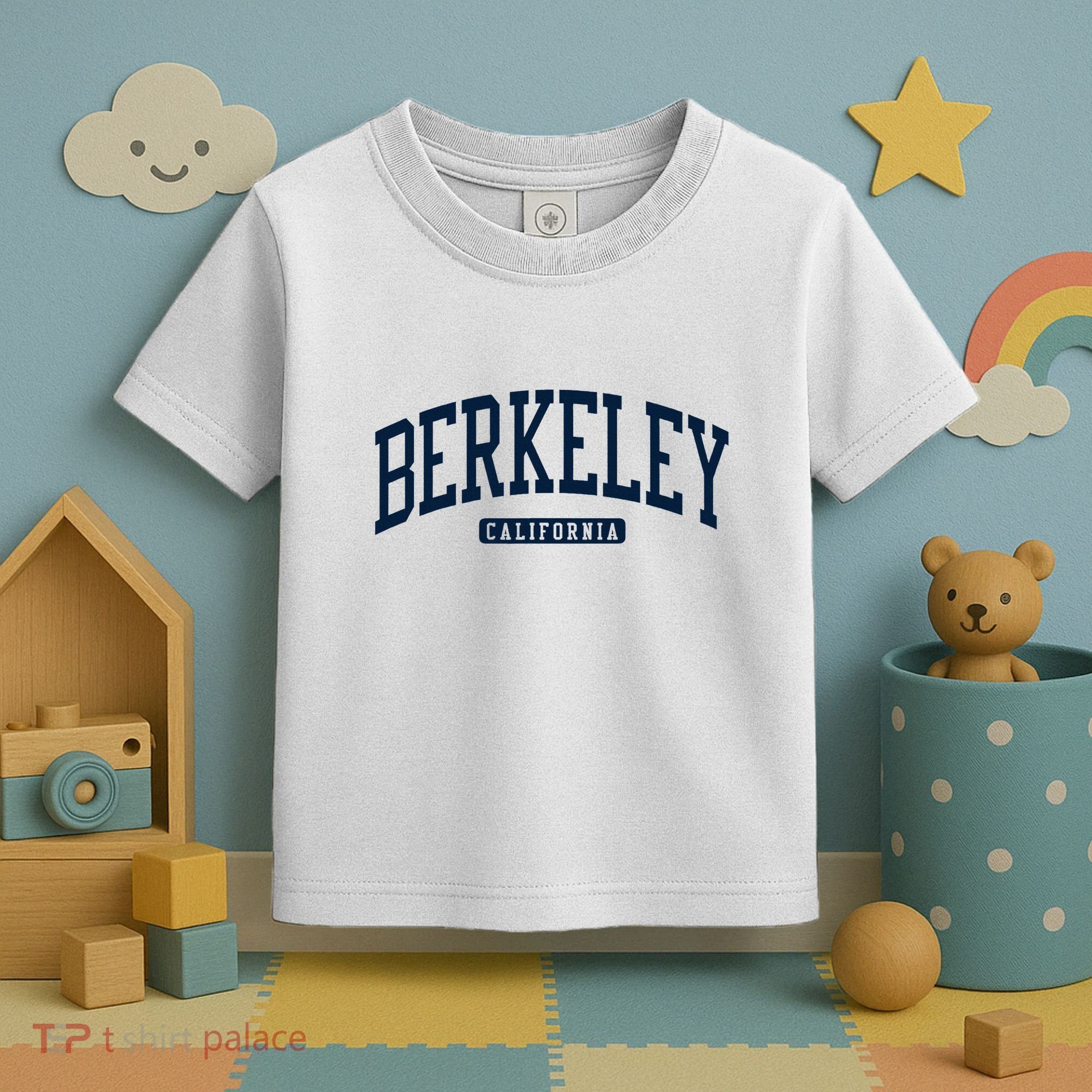 Berkeley California Ca College Style Toddler T-Shirt