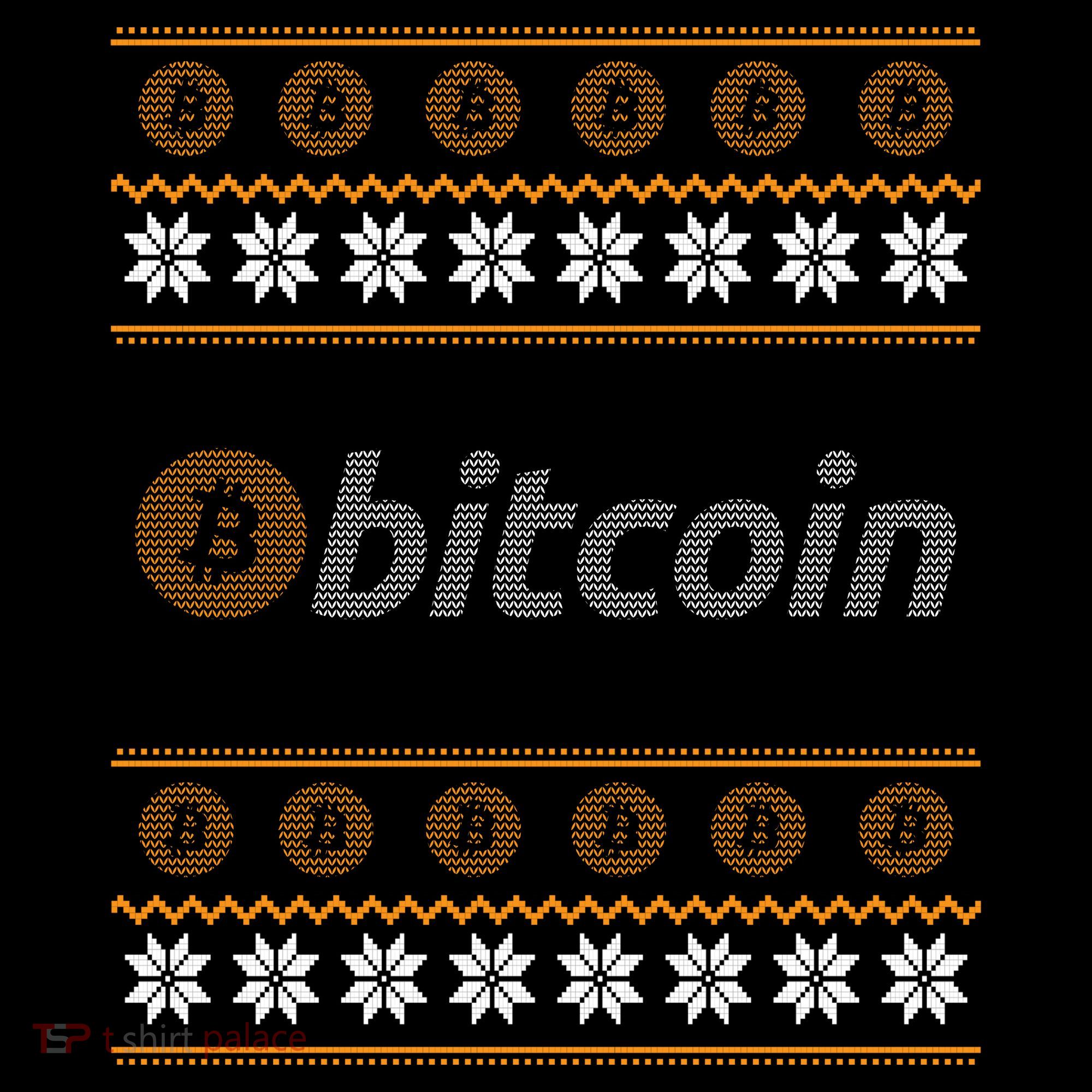 Bitcoin Cryptocurrency Christmas Holiday Backpack