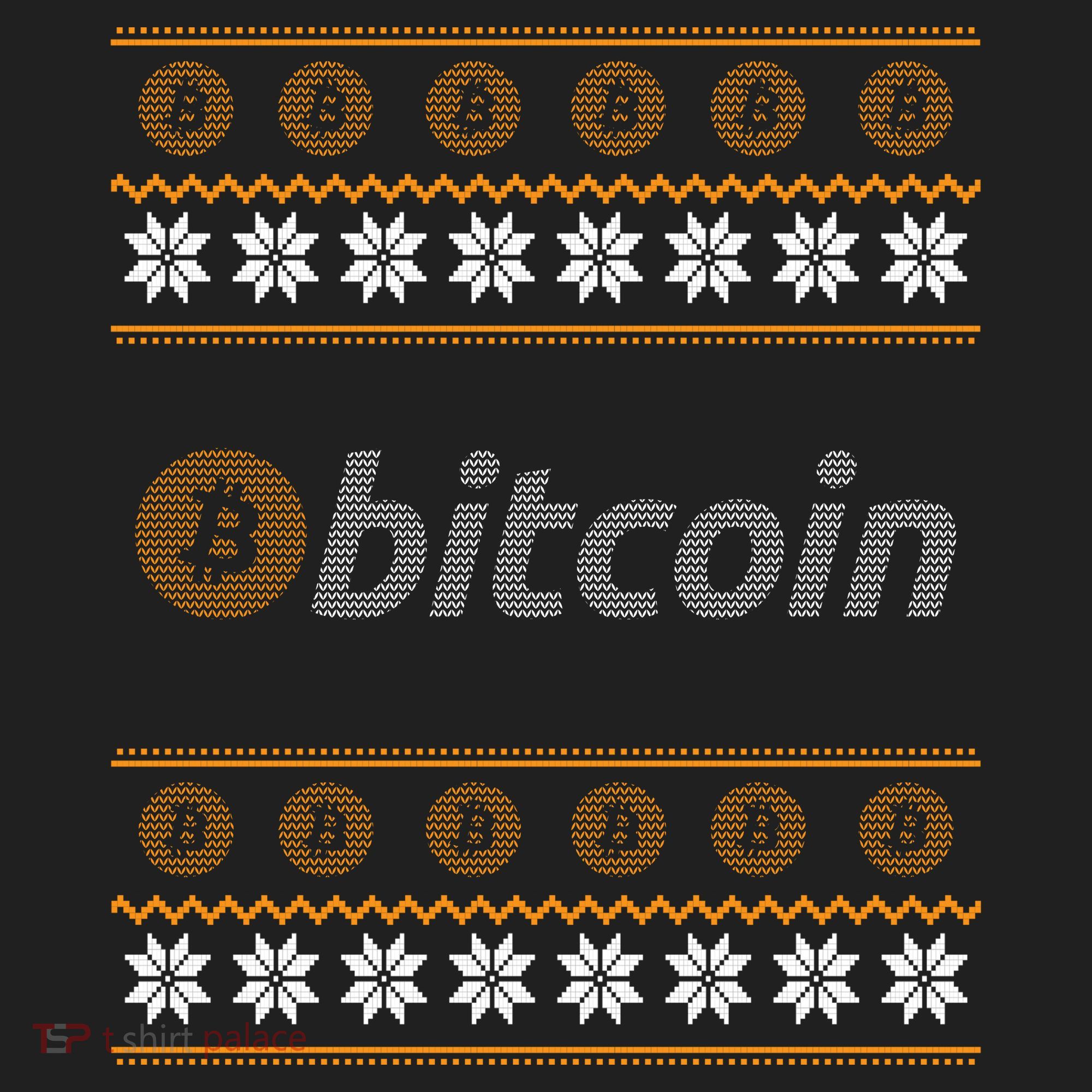 Bitcoin Cryptocurrency Christmas Holiday Tumbler