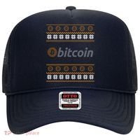 Bitcoin Cryptocurrency Christmas Holiday Hat thumb 0