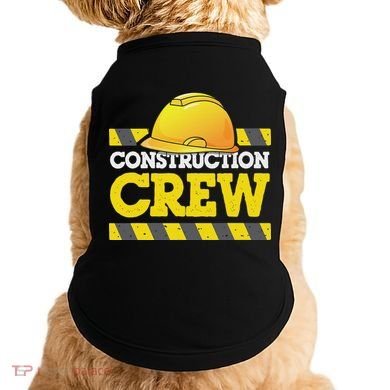 Boy Construction Crew Birthday Party Supplies Group Matching Doggie Tank