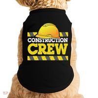 Boy Construction Crew Birthday Party Supplies Group Matching Doggie Tank thumb 0