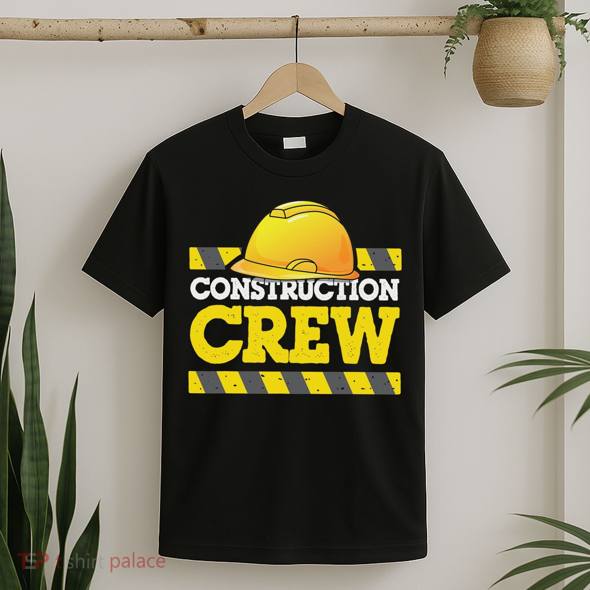 Boy Construction Crew Birthday Party Supplies Group Matching T-Shirt