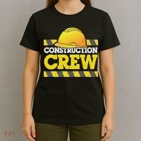 Boy Construction Crew Birthday Party Supplies Group Matching T-Shirt thumb 4