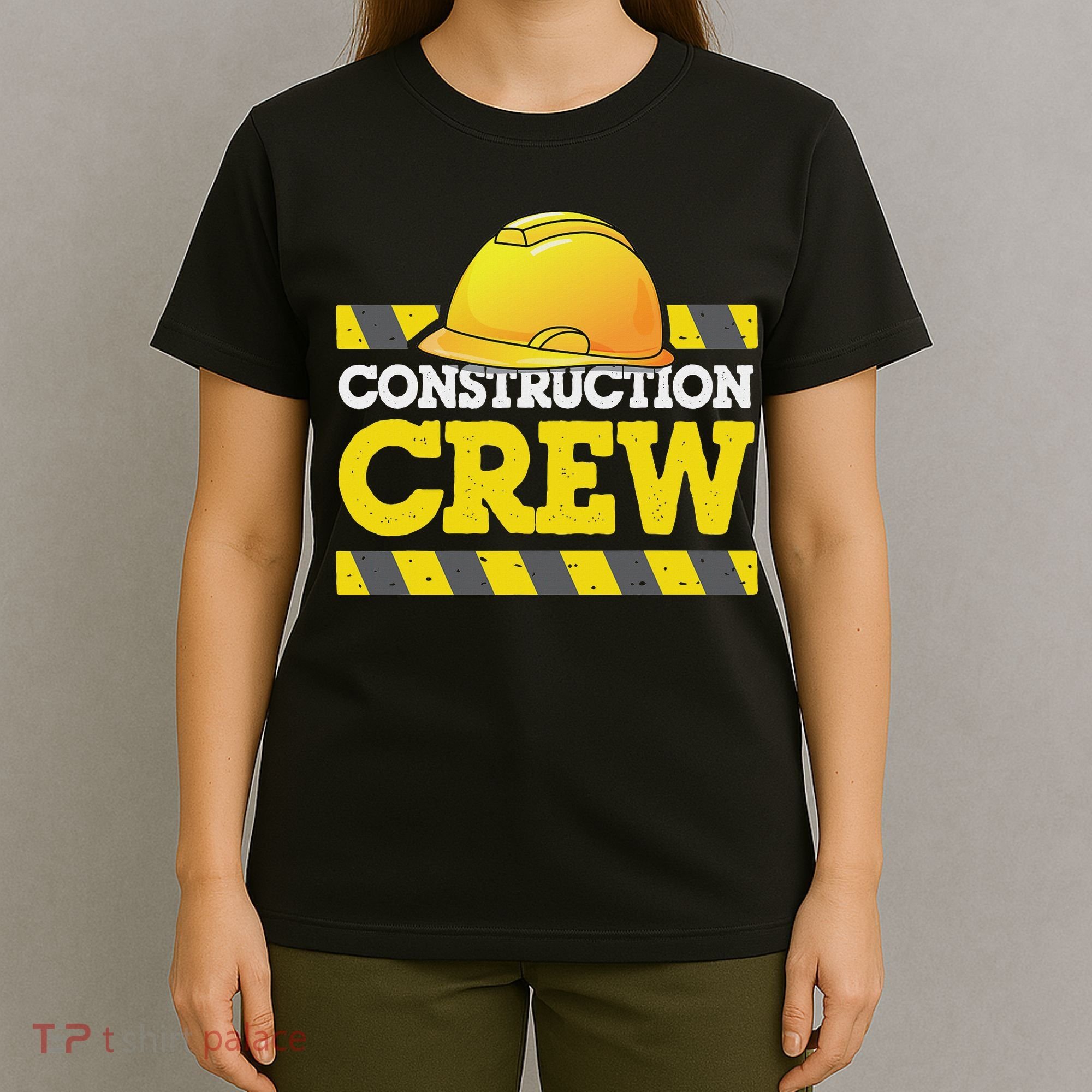 Boy Construction Crew Birthday Party Supplies Group Matching T-Shirt