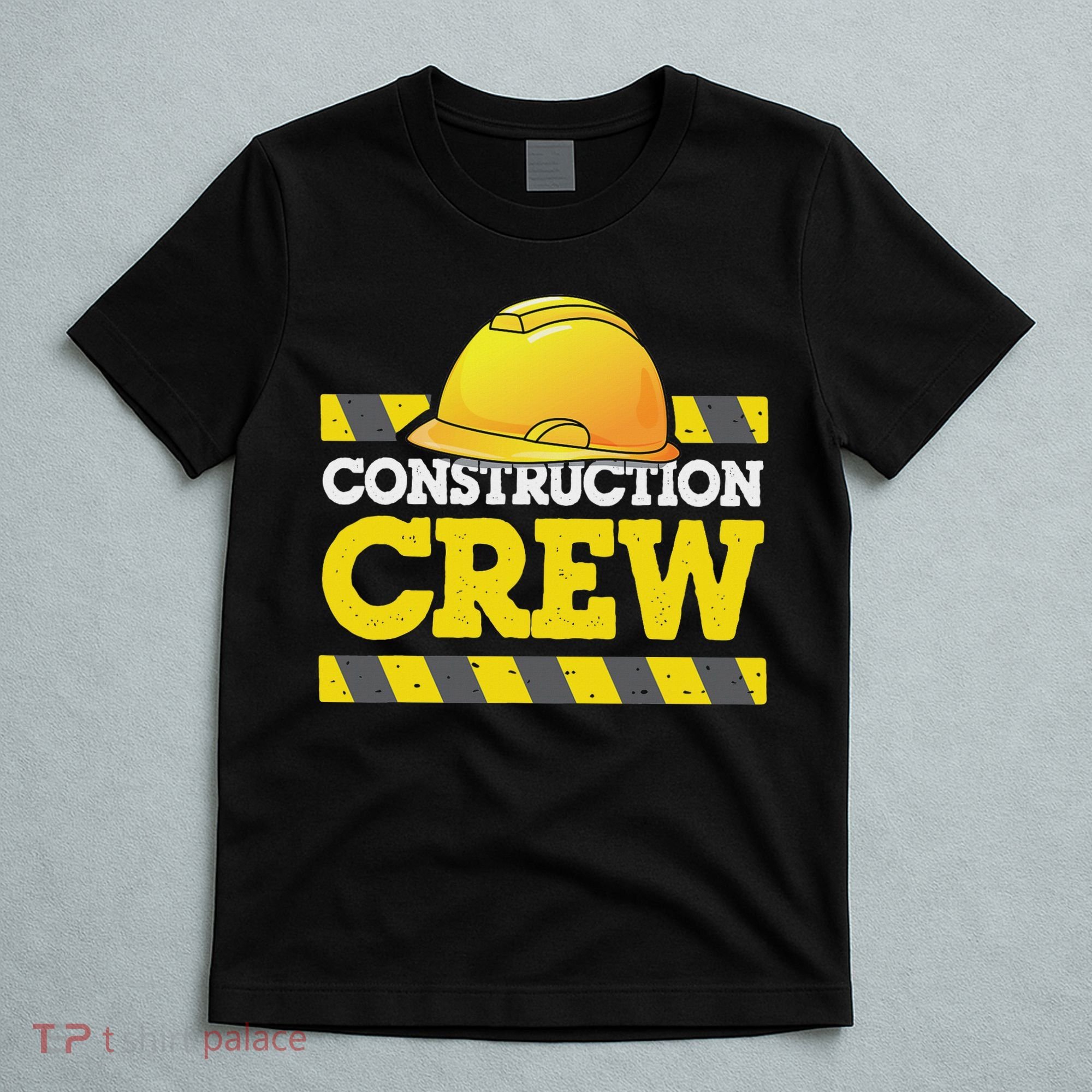 Boy Construction Crew Birthday Party Supplies Group Matching T-Shirt