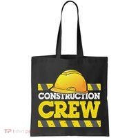 Boy Construction Crew Birthday Party Supplies Group Matching Tote Bag thumb 0