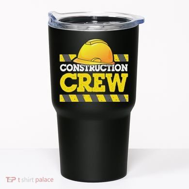 Boy Construction Crew Birthday Party Supplies Group Matching Tumbler
