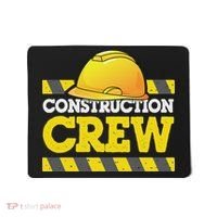 Boy Construction Crew Birthday Party Supplies Group Matching Mousepad thumb 0
