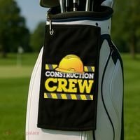 Boy Construction Crew Birthday Party Supplies Group Matching Golf Towel thumb 2