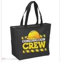 Boy Construction Crew Birthday Party Supplies Group Matching Tote Bag thumb 2