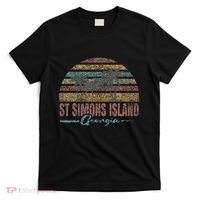 Beach Coastal City Vacation Souvenir St Simons Island T-Shirt thumb 0